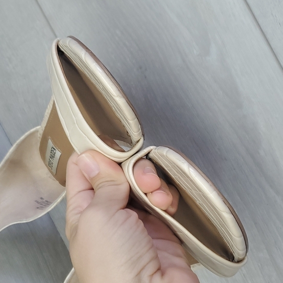 Steve Madden Women Irenee Ankle Strap Block Heels sandals shoes sz 8M - Picture 4 of 12